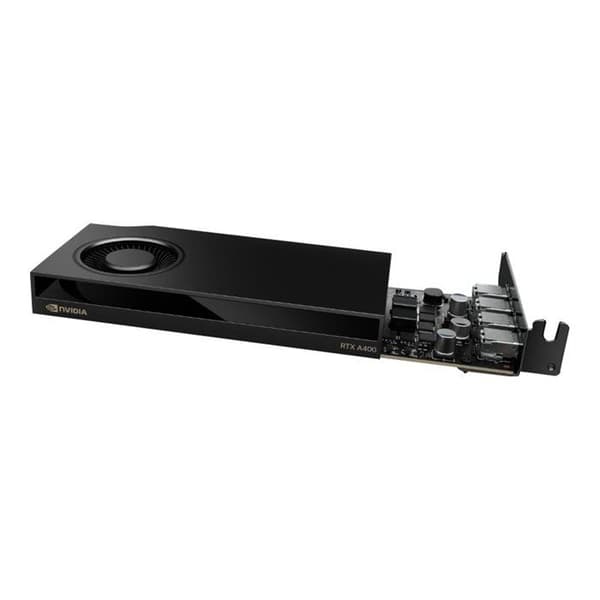 Grafikkort - NVIDIA - RTX A400 - 4 Go GDDR6 - PCIe 4.0 x8 - 4 portar Mini DisplayPort