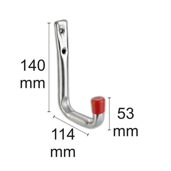 Connex Crochet 140 x 114 x 53 mm/30 kg belastning - DY222004