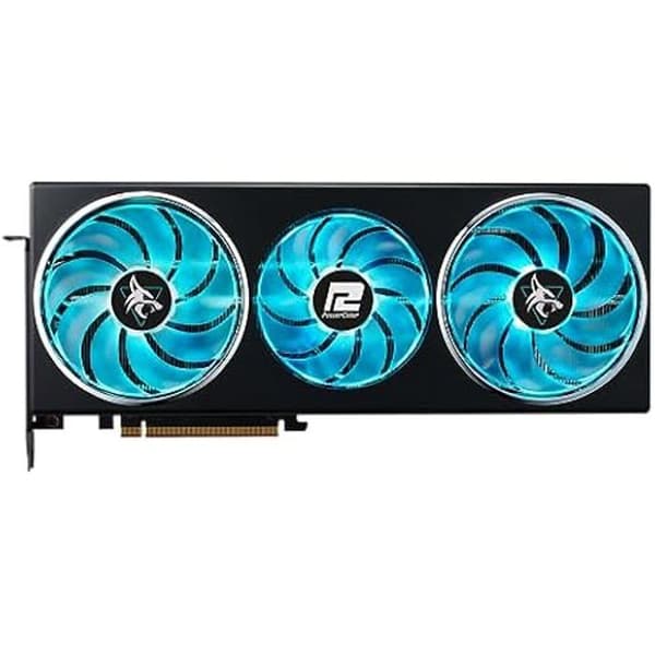 Grafikkort - Powercolor - RX7700XT Hellhound - RDNA 3 - 12 GB GDDR6 - HDMI/DP - PCI Express 4.0