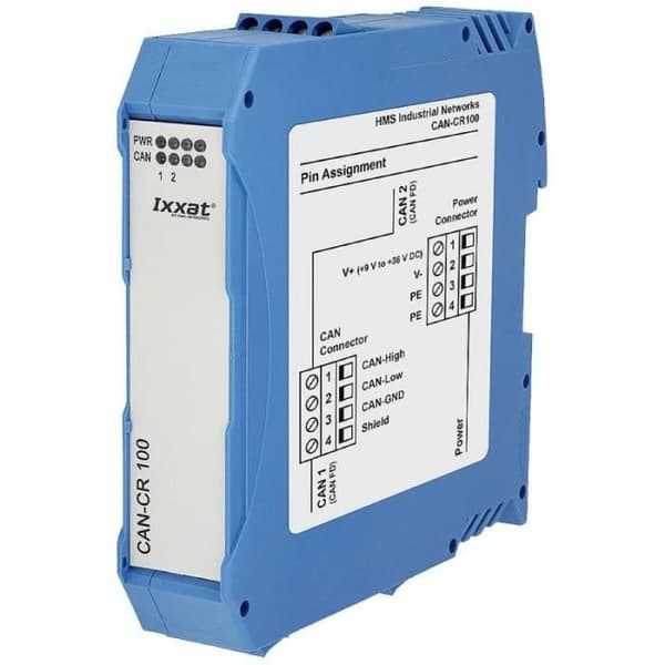 Ixxat 1.01.0210.20200 CAN-CR100 CAN/CAN-FD Repeater 1 st (s) - 4064161196534