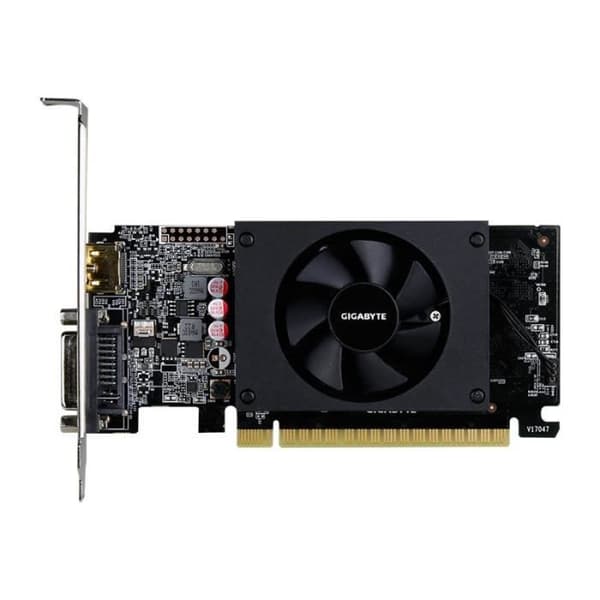 GIGABYTE Nvidia Geforce GT 710 2GB DDR-grafikkort (GV-N710D5-2G)