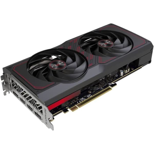 SAPPHIRE - Grafikkort - PULSE AMD RADEON™ RX 7600 XT GAMING OC 16GB GDDR6 DUAL HDMI