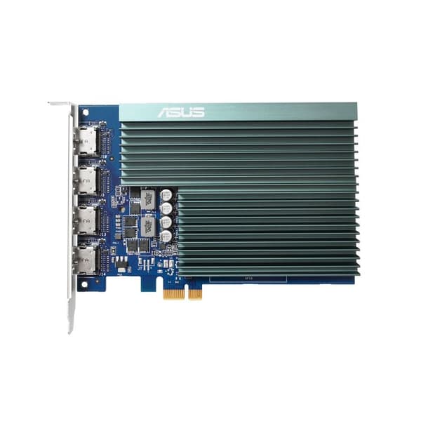 Grafikkort - ASUS - GT730-4H-SL-2GD5 - 2 GB GDDR5 - Passiv kylning - Flera skärmar