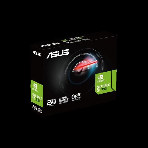 Grafikkort - ASUS - GT730-4H-SL-2GD5 - 2 GB GDDR5 - Passiv kylning - Flera skärmar