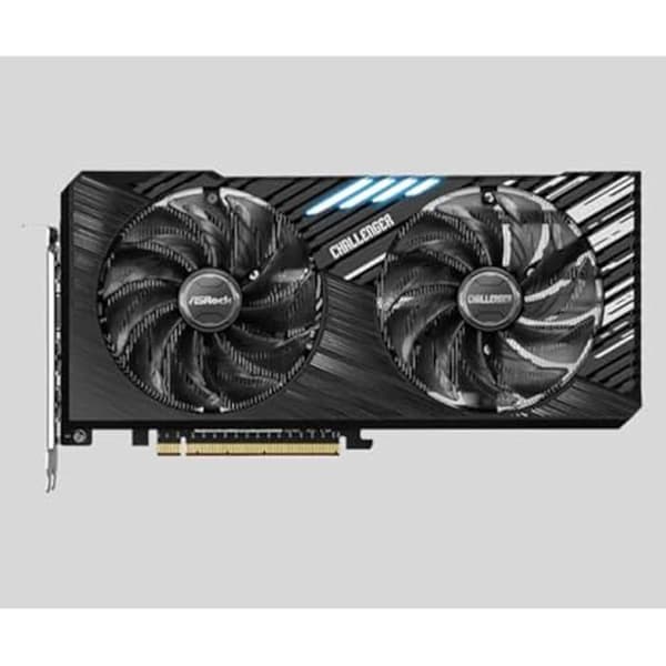 Grafikkort - ASRock - A750 CHALLENGER SE - 8GB - GDDR6 - Tyst Kylning