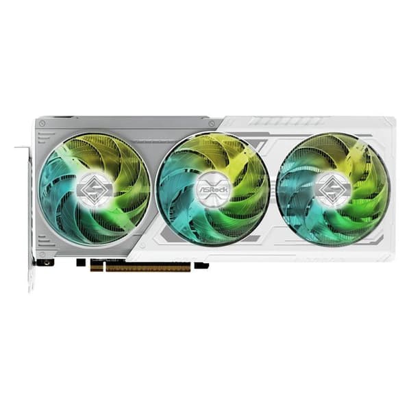 Grafikkort - ASROCK - RX9070XT SL 16G - 16 Go GDDR6 - 256 bit - 3 fläktar