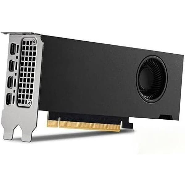 Grafikkort - NVIDIA - Quadro RTX A2000 - 12 GB GDDR6 - Low Profile - PCIe 4.0 x16 Svart