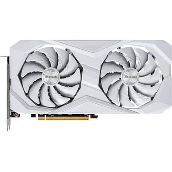 Grafikkort - ASRock - RX6600 CLW - 8 GB GDDR6 - AMD RDNA 2 - DirectX 12 Ultimate