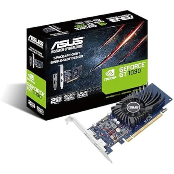 Grafikkort - Asus - GeForce GT 1030 - 2048 Mo - PCI Express - 3x DisplayPort, HDMI