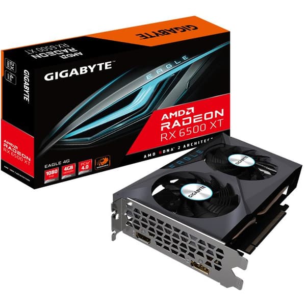 RX 6500 XT GIGABYTE RADEON EAGLE 4G grafikkort