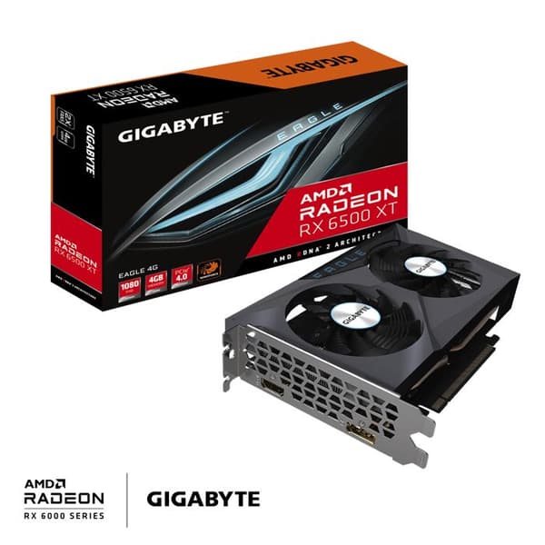 RX 6500 XT GIGABYTE RADEON EAGLE 4G grafikkort