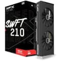 Miniatyrbild 1 av 2: Grafikkort - XFX - Speedster SWFT210 - Radeon RX 7700XT - 3 HDMI 2.1 - Display Port 2.1