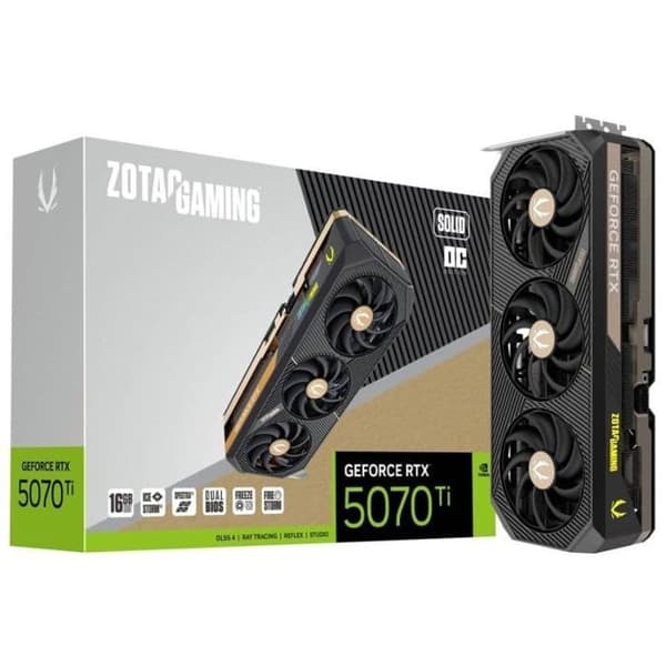 Grafikkort - ZOTAC GAMING - GeForce RTX 5070 Ti AMP Extreme - 16GB GDDR7 - DLSS4 - Reflex 2
