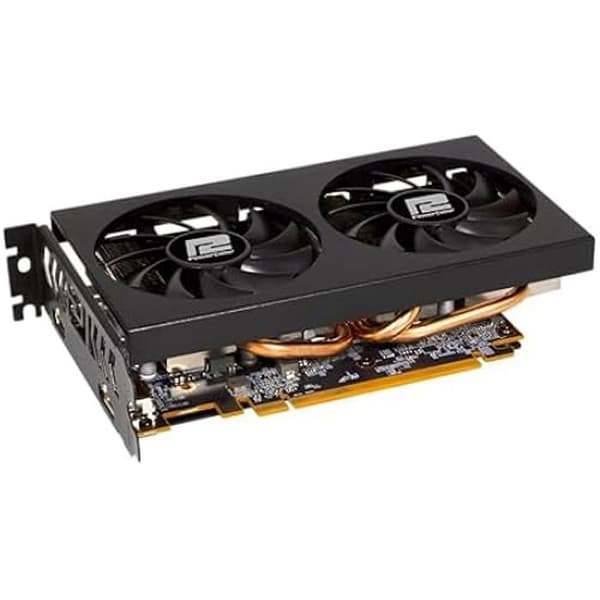 PowerColor Fighter AMD Radeon 6500 XT grafikkort - 8GB GDDR6 - Spel