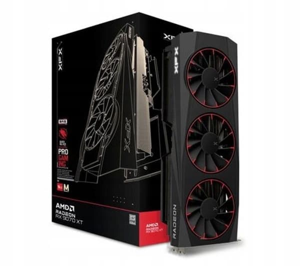 Radeon XFX RX 9070 XT Quicksilver Magnetic Air 16GB GDDR6