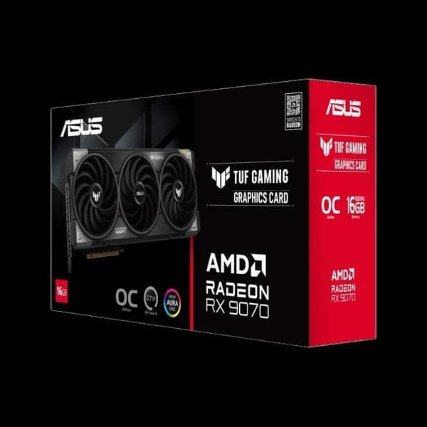 Grafikkort - ASUS - TUF-RX9070-O16G-GAMING