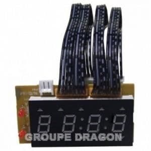 Ugnsdisplaymodul för WHIRLPOOL ugn - AKZ123/WH - AKZ123/WH - AKZ127IX - AKZ378IX - AKZ378