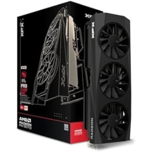 Grafikkort - XFX - Radeon RX 9070 OC Gaming - 16 GB GDDR6 - HDMI och 3xDP - AMD RDNA™ 4