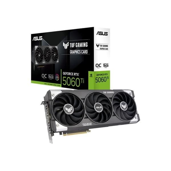 ASUS - Grafikkort - TUF RTX 5060TI O16G-GAMING
