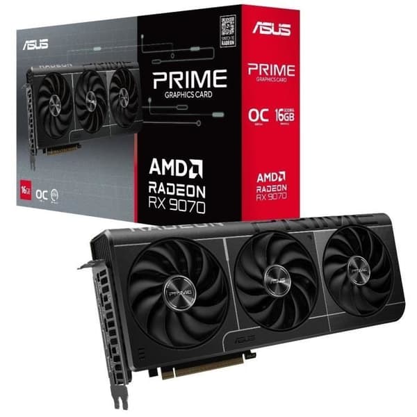 Grafikkort - ASUS - PRIME-RX9070-O16G