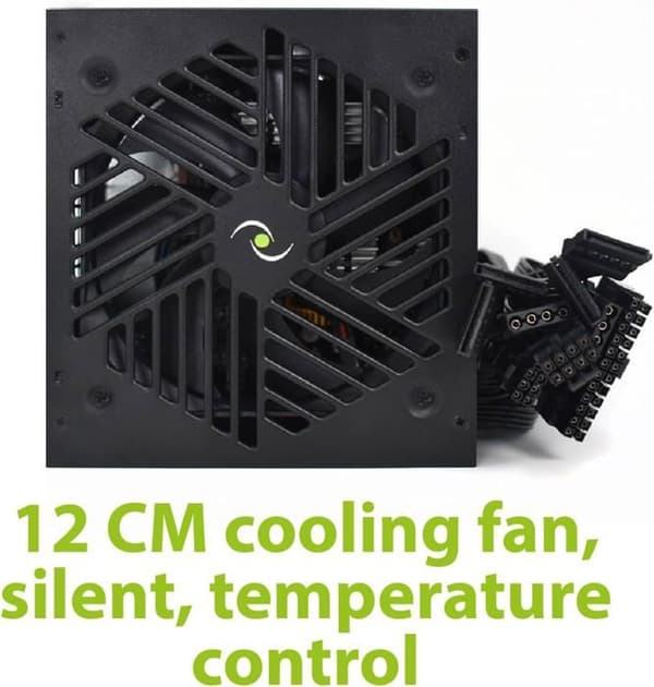 Strömförsörjning - Tecnoware - Free Silent PRO 650 - 650W - Tyst Fläkt - NVIDIA GeForce GTX/RTX