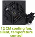Miniatyrbild 5 av 6: Strömförsörjning - Tecnoware - Free Silent PRO 650 - 650W - Tyst Fläkt - NVIDIA GeForce GTX/RTX