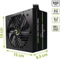 Miniatyrbild 2 av 6: Strömförsörjning - Tecnoware - Free Silent PRO 650 - 650W - Tyst Fläkt - NVIDIA GeForce GTX/RTX