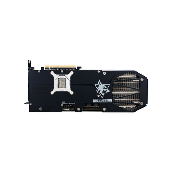 Grafikkort - PowerColor - Hellhound - AMD Radeon RX 9070 - 16 GB - PCI Express 4.0 x16