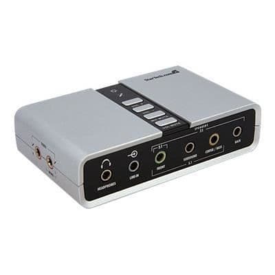 USB 7.1 Audio Adapter med Digital Audio - USB 7.1 Audio Adapter - Externt ljudkort med SPDIF Digital Audio