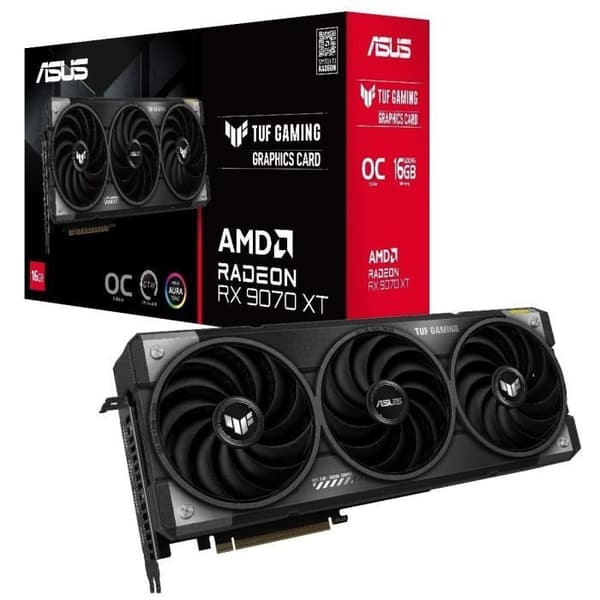 Grafikkort - ASUS - TUF-RX9070XT-O16G-GAMING
