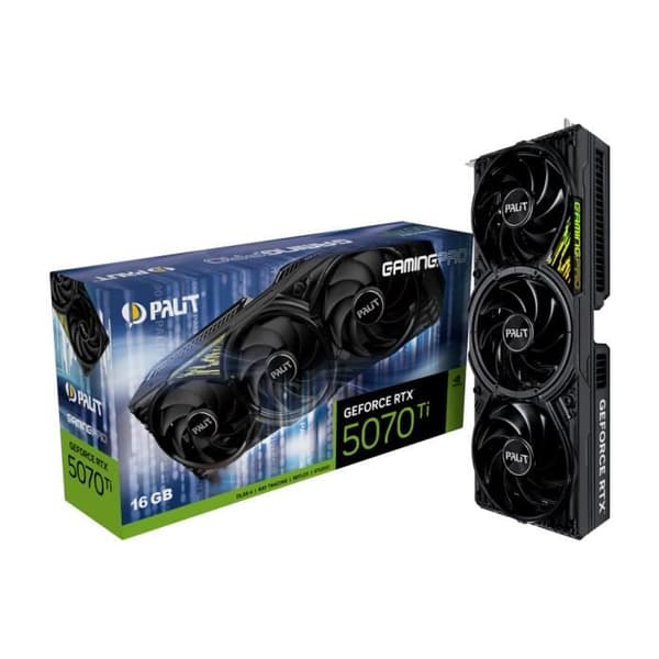 Grafikkort - Palit - GeForce RTX 5070 Ti - 16 GB - 256 bit - PCI Express 4.0 x16