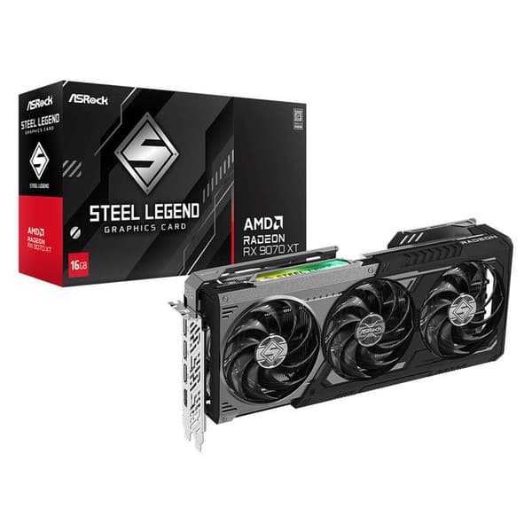 ASROCK AMD Radeon RX 9070 XT S