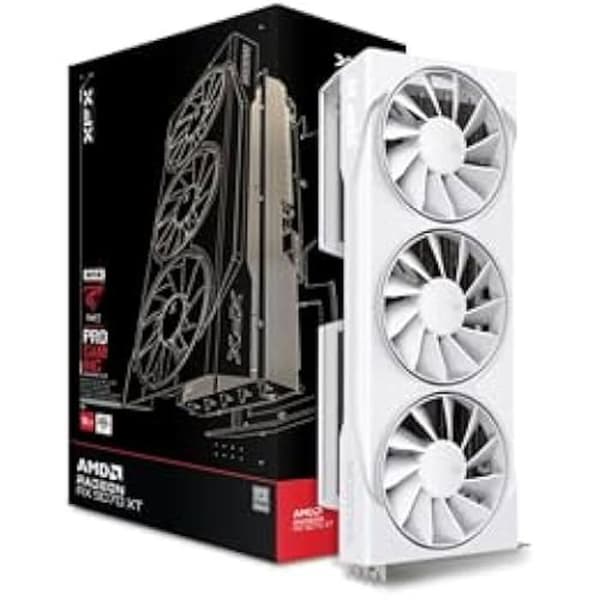 Grafikkort - XFX - Radeon RX 9070XT - 16 GB GDDR6 - Tre fläktar - Gaming Edition