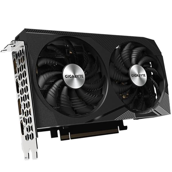 Grafikkort - Gigabyte - RTX 3060 WF2OC-12GD - 12Go - PCI Express 4.0 - Svart