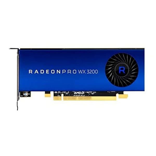Grafikkort - AMD - Radeon Pro WX 3200 - 4 GB GDDR5 - PCIe 3.0 - 4 Skärmar