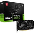 Miniatyrbild 1 av 4: MSI - Grafikkort - GeForce RTX™ 4060 VENTUS 2X SVART 8G OC