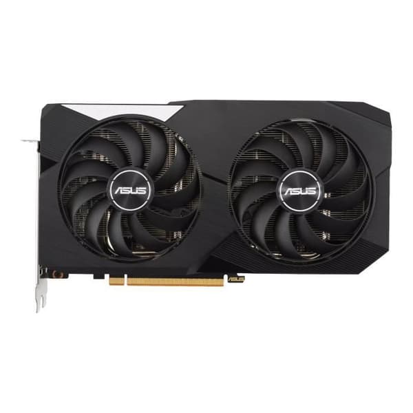 Grafikkort - ASUS - DUAL-RX6600-8G - (90YV0GP0-M0NA00)