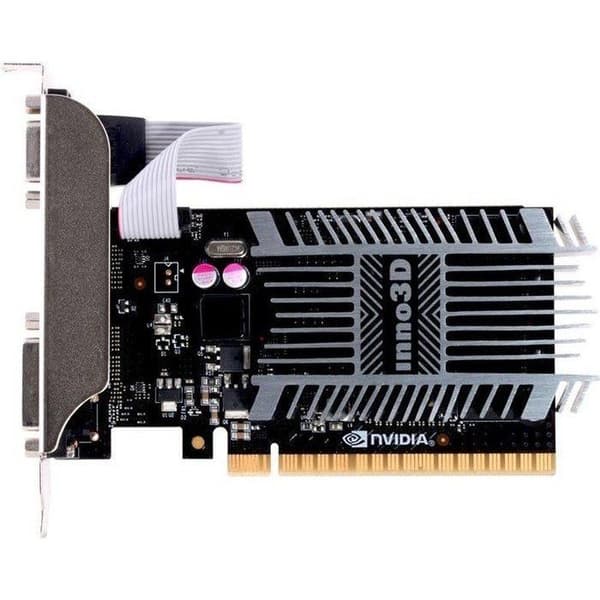 Inno3D GeForce GT 710 LP grafikkort - 2 GB DDR3 - Liten formfaktor - DVI, D-Sub, HDMI