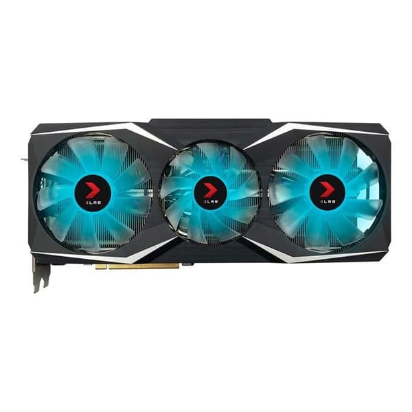PNY GeForce RTX™ 3090 Ti 24GB GDDR6X XLR8 Gaming Epic-X RGB™ Uprising Triple Fan Overclocked Edition grafikkort, svart