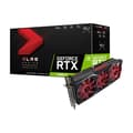 Miniatyrbild 1 av 4: PNY GeForce RTX™ 3090 Ti 24GB GDDR6X XLR8 Gaming Epic-X RGB™ Uprising Triple Fan Overclocked Edition grafikkort, svart