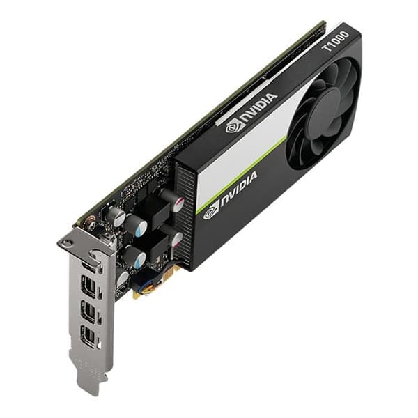 Grafikkort - PNY - VCNT1000-PB - NVIDIA T1000 - 4 GB RAM GDDR6 - PCI Express 3.0 x16