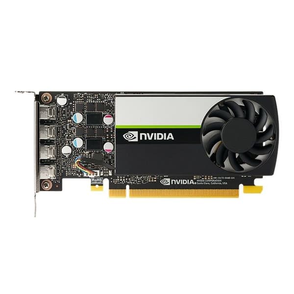 Grafikkort - PNY - VCNT1000-PB - NVIDIA T1000 - 4 GB RAM GDDR6 - PCI Express 3.0 x16
