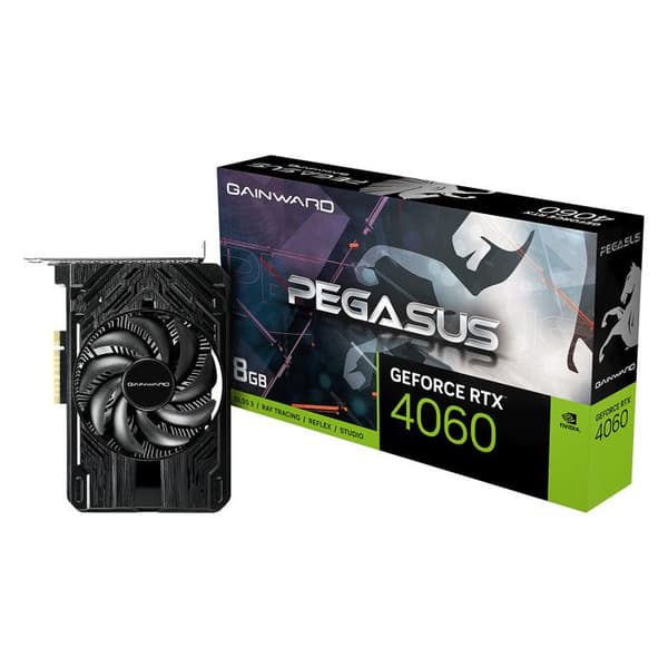 Gainward GeForce RTX 4060 Pega Svart