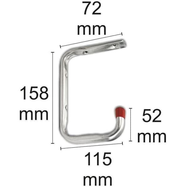 Connex Takkrok 72 x 158 x 40 x 52 mm upp till 15 kg - DY222005