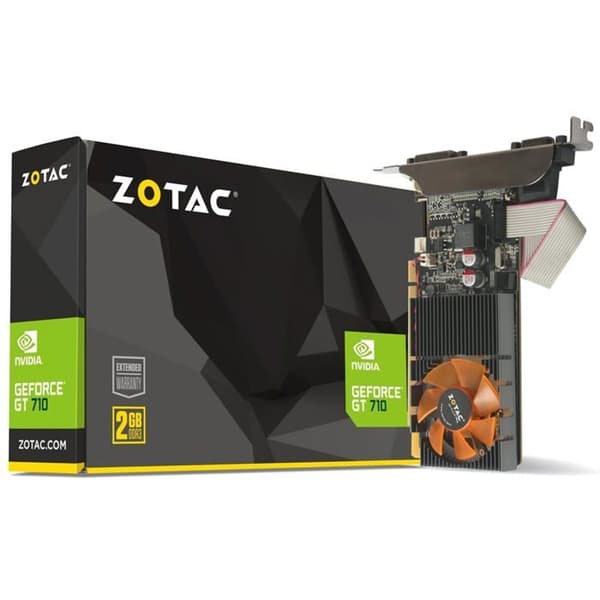 Zotac GT710 2GB LP DDR3 1 fläkt - ZT-71310-10L