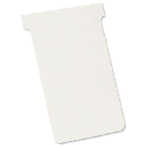 Nobo - 100-pakning Fichas T Indeks 2 under Blister, (Hvit) - 2202002