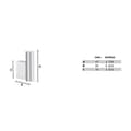 Miniatyrbild 2 av 2: Smedbo AK355 Chrome Air Hook Mässing, Silver, 4,7 x 3,6 x 3,3 cm - SME AK355