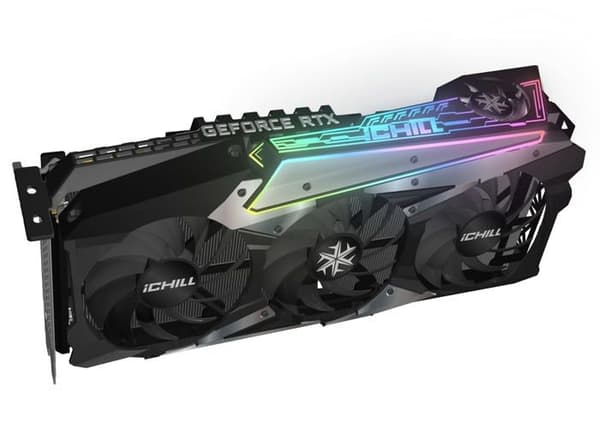 Inno3d internt grafikkort - C30804-126XX-1810VA36H - RTX3080 iChill X4 LHR 12 GB GDDR6X HDMI 3xDP,