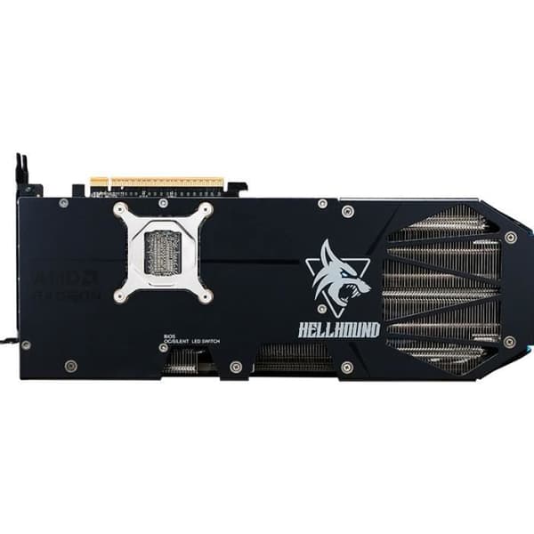 Grafikkort - PowerColor - HellHound - AMD Radeon RX 9070 XT - 16 GB - PCI Express 4.0 x16