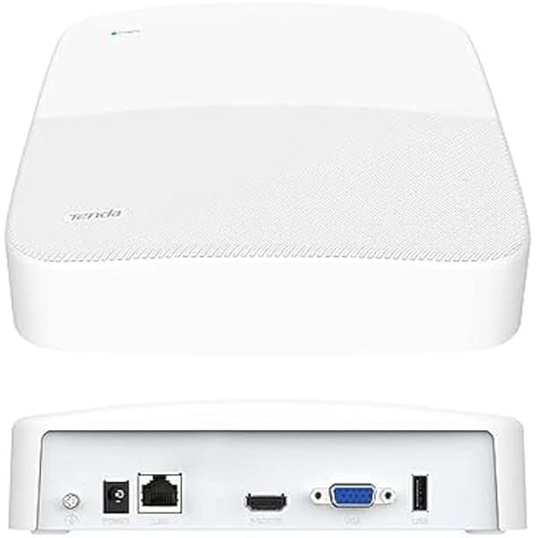 NVR 8-kanals videoinspelare - TENDA - 8MP - H.265+ - HDD-lagring upp till 10 To - Fjärrövervakning